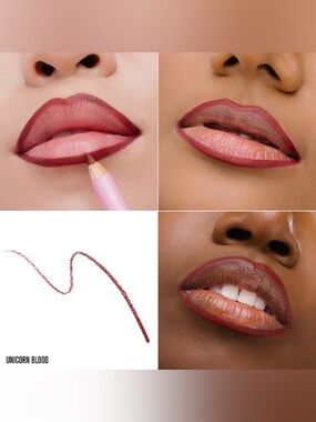 Jeffree Star Unicorn Blood Velour Lip Liner- dark cranberry, satin finish, vegan